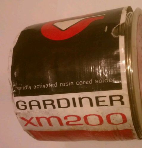 Gardiner / Kester  XM200 Solder  95/5 Lead Free Hi Tech Electronic 5 Lb.