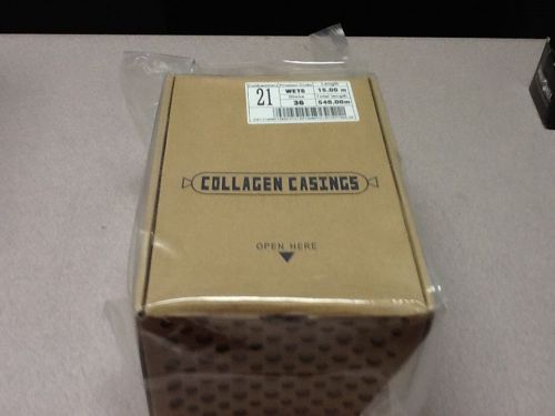 collagen casings 21mm 36 sticks