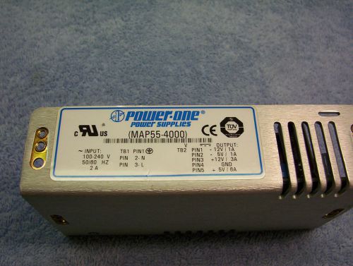 POWER-ONE MAP55-4000 DC POWER SUPPLY 2A 110/230V 50/60Hz