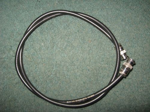 Pomona BNC-M-36 BNC Male Coaxial Test Cable 36 inch - USED Qty 1