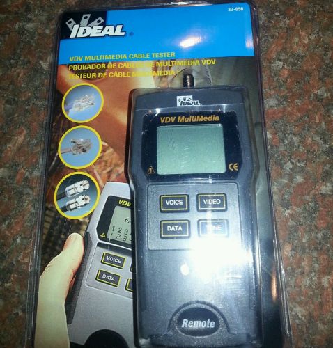 Ideal 33-856 VDV Multimedia Cable Tester