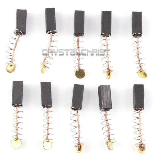 Carbon Brushes 5mm x 5mm x 12mm for Generic Electric Motor x10