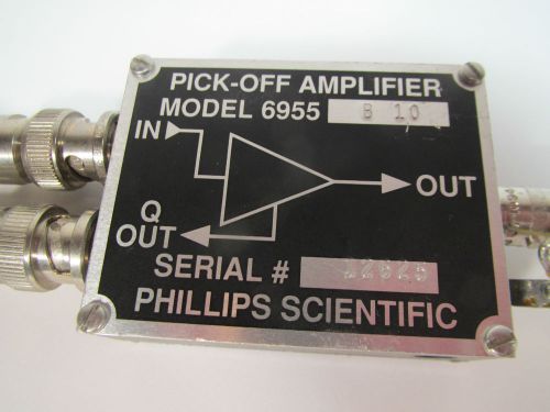 Phillips Scientific Pick Off Amplifier, Amp Model 6955 B 10 Intercomp 223/U