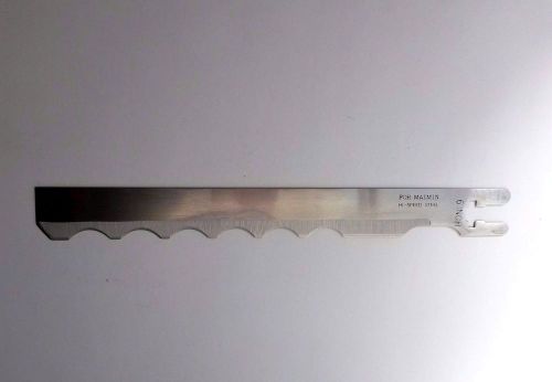 9pcs 6MW HSS GOLGEN EAGLE Straight Knife Blade Wavy for MAIMIN Machine, 6&#034;
