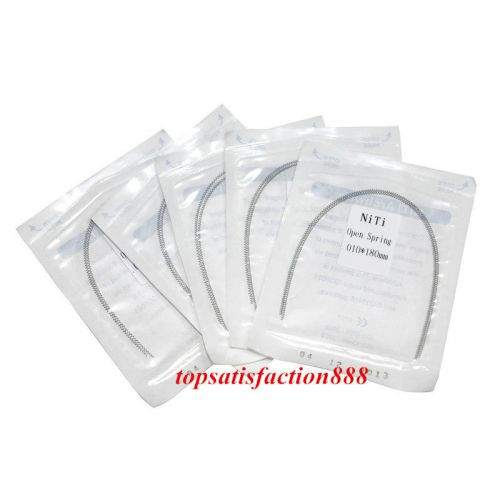 1Pack/2pcs Dentist Dental Orthodontic NITI Open Coil Spring Arch Wires 2 Sizes