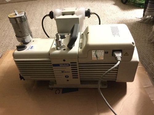 Welch w series 7 vacuum pump for sale