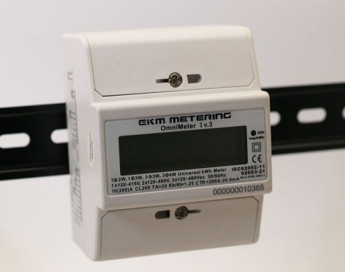  EKM Metering  OmniMeter 1 V.3  New  with 2 CT&#039;s