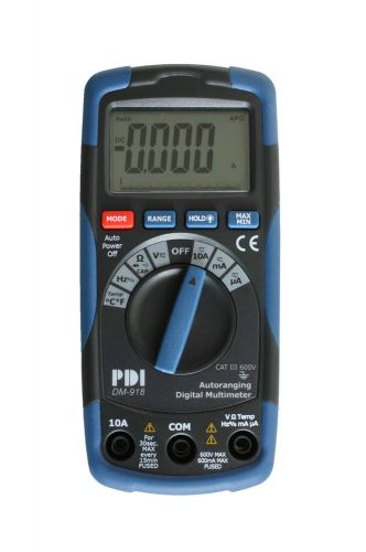 PDI DM - 918 Compact Digital Multimeter