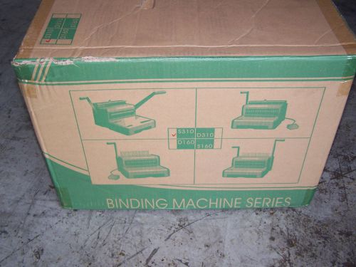 NEW IN BOX Unibind S310 Double Wire Book Binding Machine / Wire Equipment