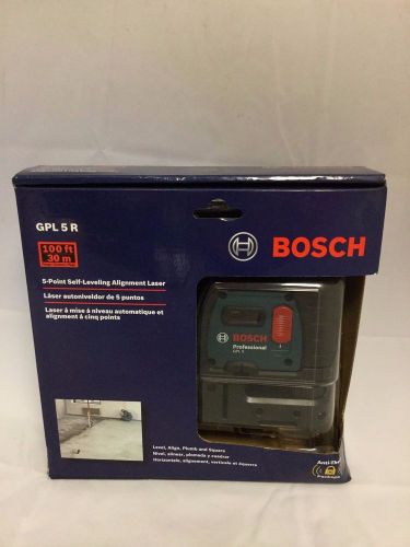 Bosch 5-Point Self-Leveling Alignment Laser (GPL 5 R) *NEW*