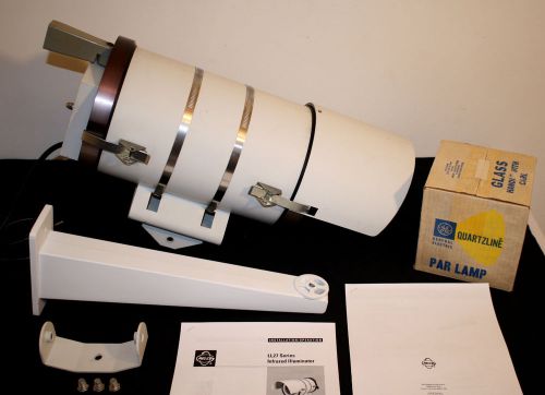Pelco security ll27mf medium flood ir infrared illuminator 500w new lamp &amp; mount for sale