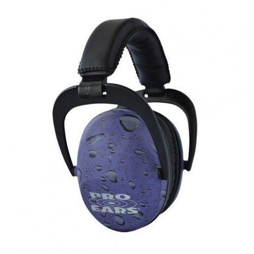 Pro Ears PEUSPUR Ultra Sleek Ear Muffs 26 dBs NRR - Purple Rain