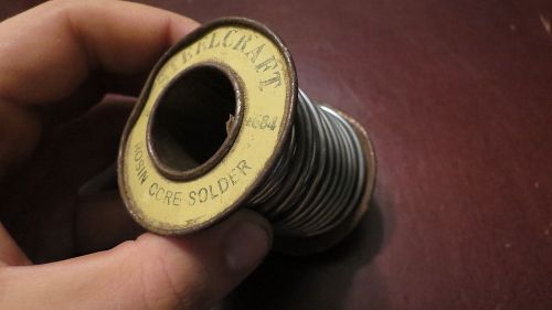 STEELCRAFT Rosin Core Solder Lead #684 9 OZ Left Clean Roll