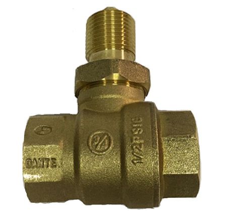 Dante Products 3/4 Inch High Capacity Straight Ball Valve