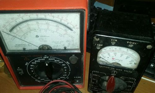 triplets multimeters model 666 R + 60