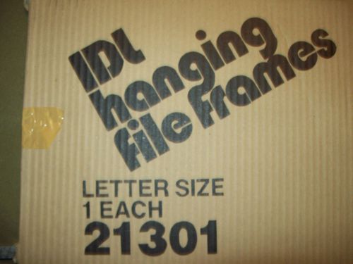 IDL HANGING FILE FRAMES LETTER SIZE 21301 NEW IN BOX FILE DRAW FRAME