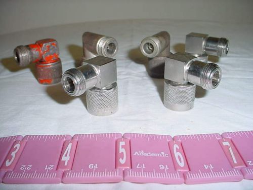 1 Lot of six (6) RF Type N (Male Connector) to Type N (Female Connector)