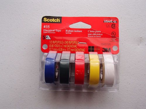 3M Scotch #35 Electrical Tape Value Pack, 10457DS