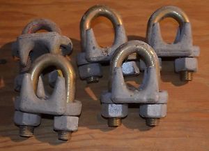 Forged 1  1/4 &#034; Cable Wire Rope Clamp Clamping