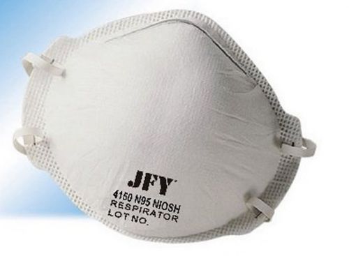Lot of 9 JFY N95 Particulate Respirator Masks Mask NIOSH Approved