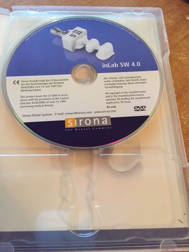 Sirona Inlab 4.2 Cd Only