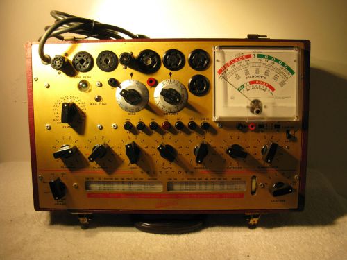 Vintage Hickok tube tester-model 800a, works perfectly. W/manual
