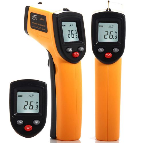 BENETECH Non-Contact IR Infrared LCD Digital Laser Temperature Thermometer GUN