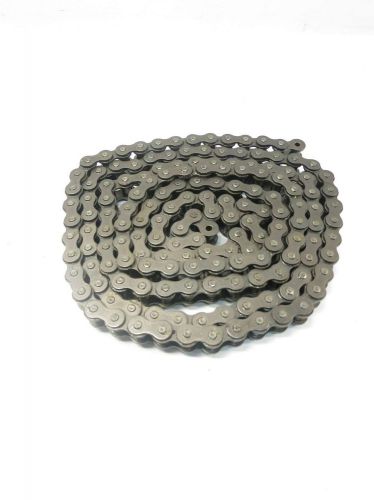 New morse 60 3/4 in 10ft single strand riveted roller chain d514805 for sale