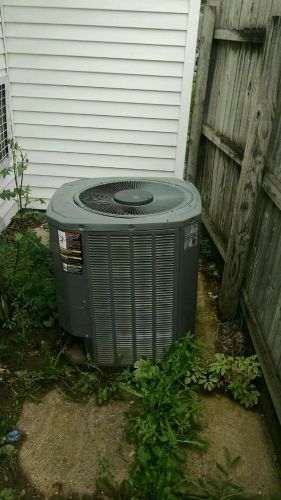 Outside AC unit and A coil