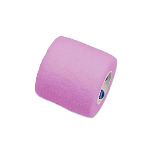 Sensi-Wrap Self-Adherent Bandage Latex Free 2&#034; x 5 yds Pink (2 Rolls) # 3216
