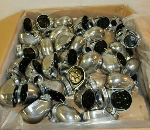 Lot of (105) electrical wiring acce. c0125 1-1/4&#034; service entrance head cap for sale