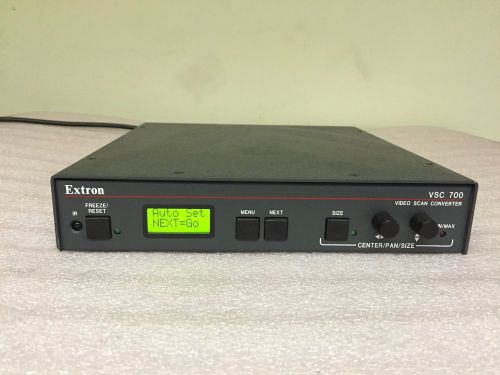 Extron VSC 700 VIDEO SCAN CONVERTOR COMES W/ POWER CORD