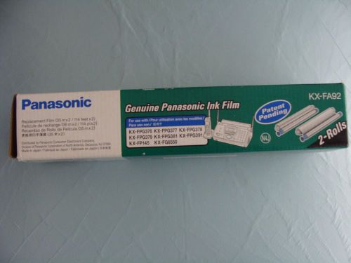 FAX MACHINE IMAGING FILM FOR PANASONIC KX-FA92 AND OTHER FAX MACHINES