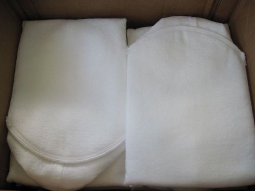 Lot of 3 poly felt filter sock bag 7&#034; x 32&#034; 200 microns oil biodiesel diesel veg for sale