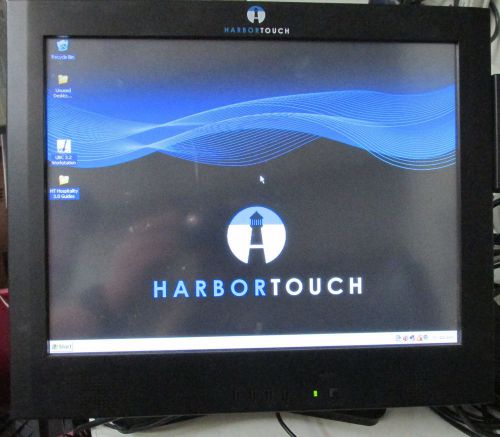 Harbortouch 15&#034; Touchscreen POS monitor with Credit Card Reader T06-15