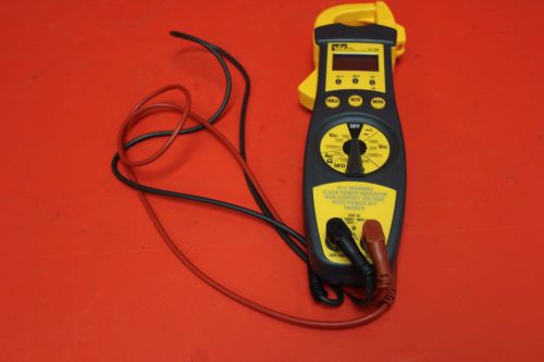 Ideal 61-702 Clamp Multimeter w/ Leads &amp; Case