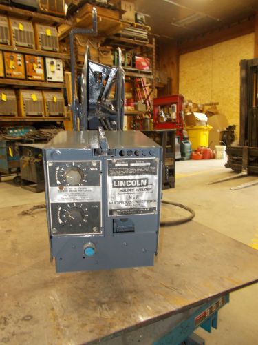 Lincoln ln-8 wire feeder on wire stand with spool for sale