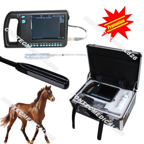 CMS600S Palm Smart Bovine equine veterinary Ultrasound scanner 6.5M Rectal Probe