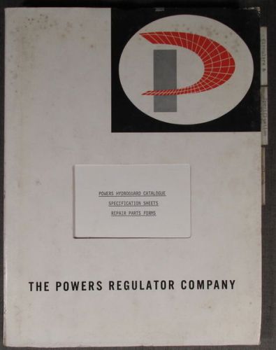 Shower-Bath Controls - 1964 Powers Regulator Co. Product Catalog