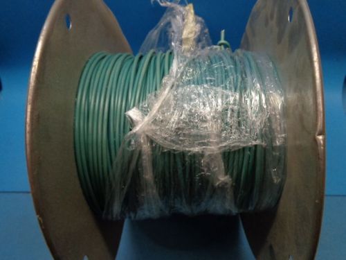 500ft) m16878/3bke5 14 awg 19 stranded conductor 3000v 105° green military wire for sale