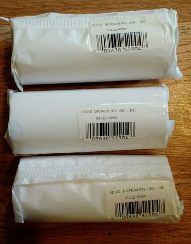 Lot of 3 Seiko Ss112-025A Thermal Paper - 4.41&#034; X 82.02 Ft - 3 Rolls