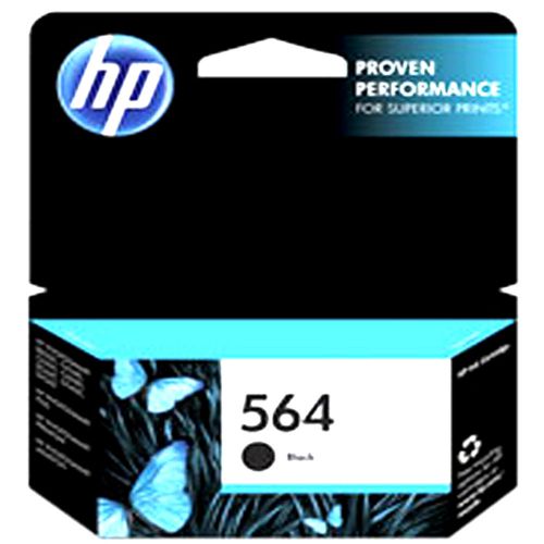 Genuine hp 564 black ink cartridge exp 2017 for c410a c309a b8550 b209a c510a for sale