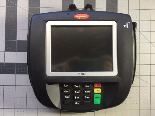 INGENICO CREDIT CARD READER I6780 AS IS Parts or Repair