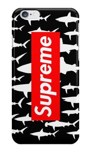 Supreme Sharks Black Apple iPhone iPod Samsung Galaxy HTC Case