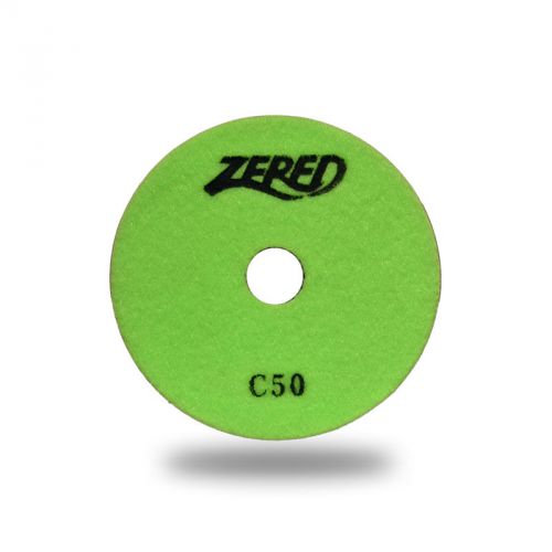 Zered 3&#034; diamond concrete resin polishing pads grit 50 for sale