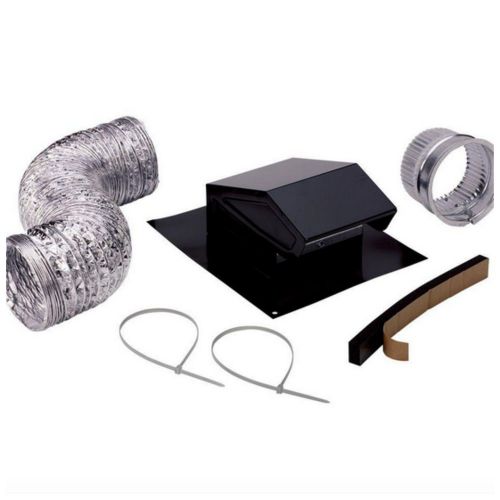 Broan Roof Vent Cap Duct Kit Roofing Attic Exhaust Fan Ventilation Installation