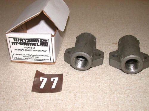 New Watson McDaniel WU450-13 Universal connector 3/4&#034; NOS Free S&amp;H