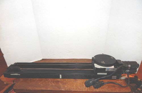 Aerotech ats 224 linear stage &amp; art 306 rotary stage system, 24 inches of travel for sale