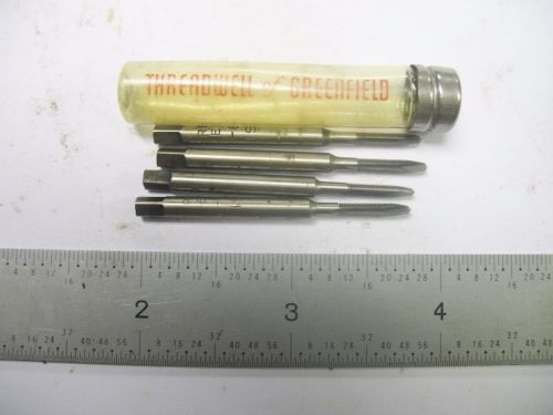 4 - vintage  new usa made threadwell of greenfield 2-64  2 flute  gun taps for sale