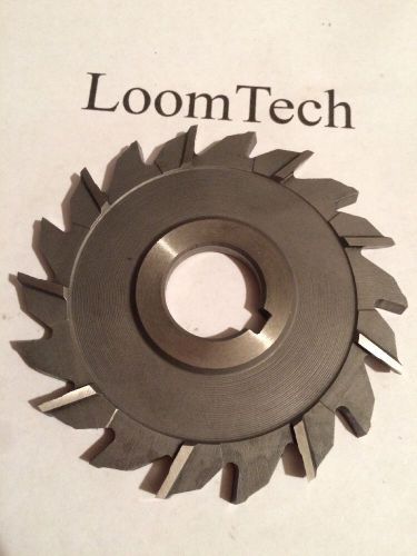Used Stagger Tooth Side Milling Cutter 4 X 1/4 X 1